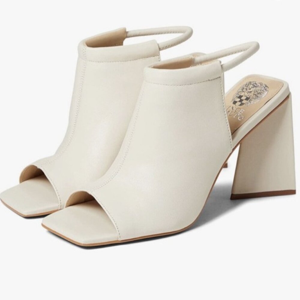 Vince Camuto Avangila Leather Heels Size 7